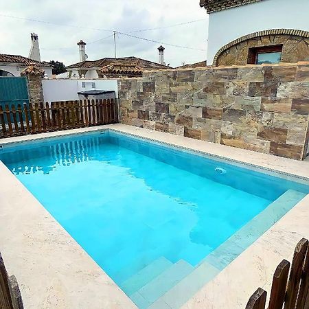 Chalet con piscina privada y barbacoa Villa Chiclana de la Frontera Exterior foto