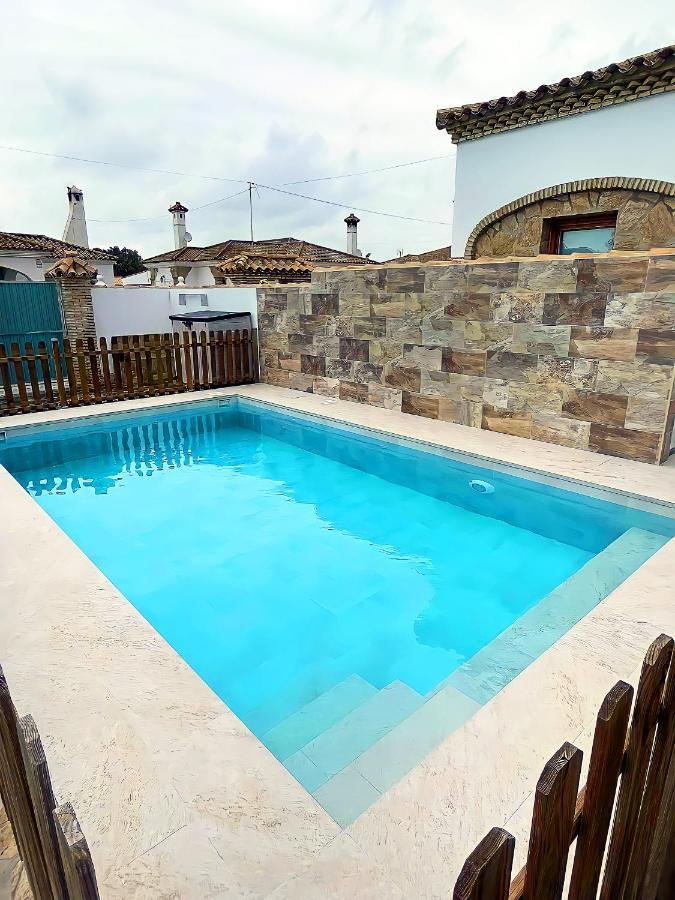 Chalet con piscina privada y barbacoa Villa Chiclana de la Frontera Exterior foto
