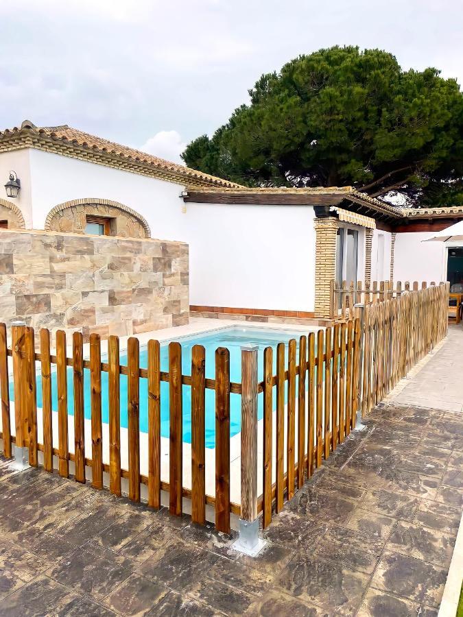 Chalet con piscina privada y barbacoa Villa Chiclana de la Frontera Exterior foto